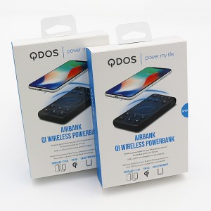 Мобилно зареждане за зареждане на съкровища опаковка за чекмедже кутията на прозореца Цветна кутия по поръчка електроника опаковка